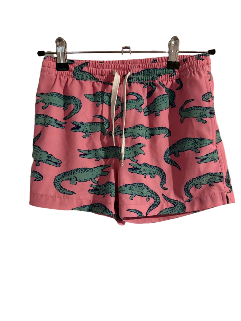 Chubbies Pink Alligator Swim Trunks – Youth Small 8/9